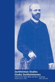 Paperback Durkheimian Studies/Études Durkheimiennes: Volume 18 Book