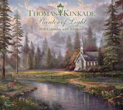 Calendar Thomas Kinkade Painter of Light with Scripture 2020 Deluxe Wall Calendar Book
