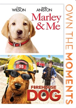 DVD Marley & Me / Firehouse Dog Book