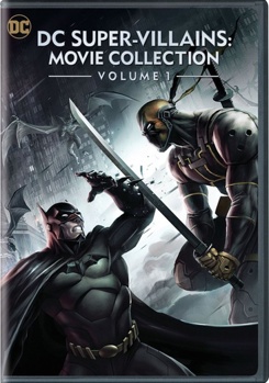 DVD DC Super Villains Movie Collection: Volume 1 Book