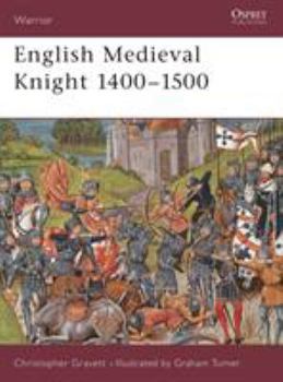 Paperback English Medieval Knight 1400-1500 Book