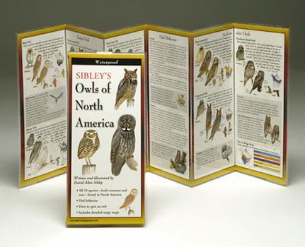 Cards Sibley's Owls of North America Book