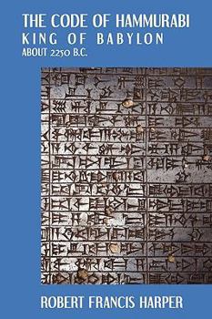 Paperback The Code of Hammurabi Book