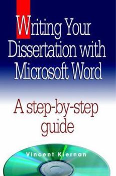 Paperback Writing Your Dissertation with Microsoft Word Book
