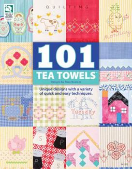 Paperback 101 Tea Towels (Quilting) Book