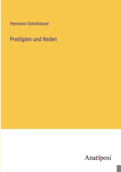 Paperback Predigten und Reden [German] Book