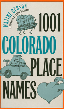 Paperback 1001 Colorado Place Names Book