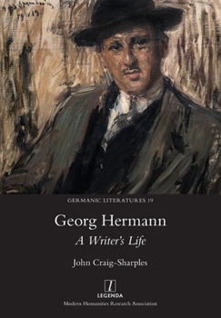 Paperback Georg Hermann: A Writer's Life Book