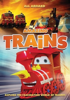 DVD Amazing Trains Book