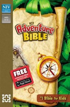 Paperback Adventure Bible-NIV: #1 Bible for Kids Book