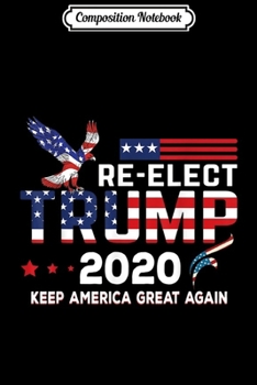 Paperback Composition Notebook: Donald Trump 2020 Retro Button Make Liberals Cry Again Journal/Notebook Blank Lined Ruled 6x9 100 Pages Book