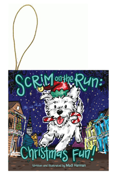 Hardcover Scrim on the Run: Christmas Fun! Ornament Book