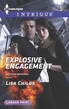 Mass Market Paperback Explosive Engagement [Large Print] Book