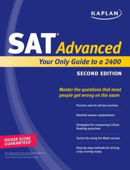 Paperback Kaplan SAT Advanced (Perfect Score Series) Book