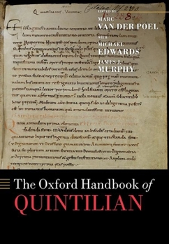 Hardcover The Oxford Handbook of Quintilian Book