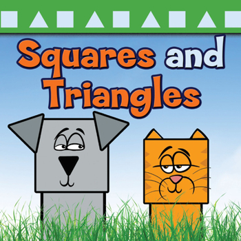 Paperback Squares and Triangles Book