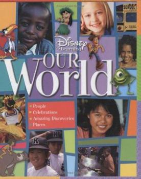 Hardcover Disney Learning Our World: People, Celebrations, Amazing Discoveries, Places Book