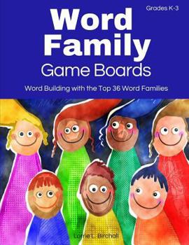 Paperback Word Family Game Boards: Word Building with the Top 36 Word Families Book