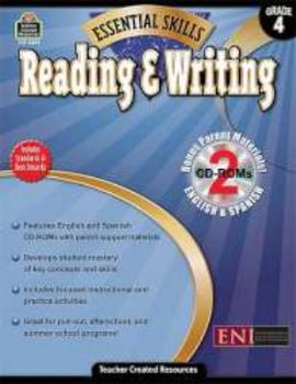 Paperback Essential Skills Reading & Writing!: Grade 4 Book