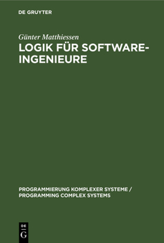 Hardcover Logik für Software-Ingenieure [German] Book