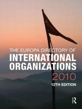 Hardcover Europa Directory of International Organizations 2010 Book