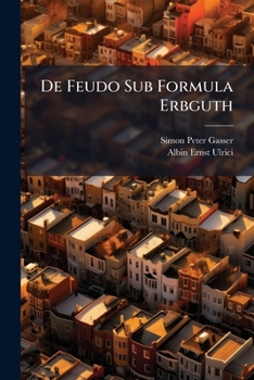 Paperback De Feudo Sub Formula Erbguth Book
