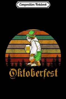 Composition Notebook: Retro Vintage Sloth Beer Octoberfest For Women Mens  Journal/Notebook Blank Lined Ruled 6x9 100 Pages