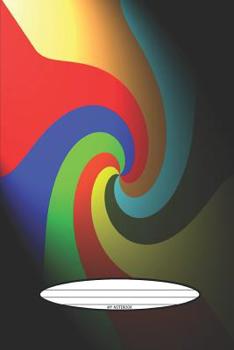 Paperback My Notebook: Colorful Abstract Designs Book