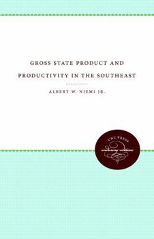 Hardcover Gross State Product and Productivity in the Southeast Book