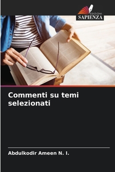 Paperback Commenti su temi selezionati [Italian] Book