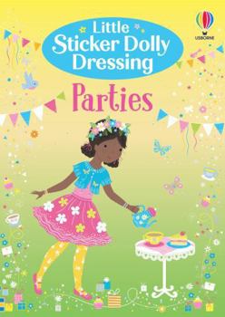 Paperback Little Sticker Dolly Dressing Parties Book
