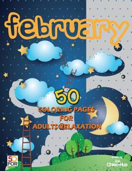 February 50 Coloring Pages For Adults Relaxation