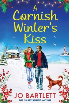 Paperback A Cornish Winter's Kiss [Large Print] Book