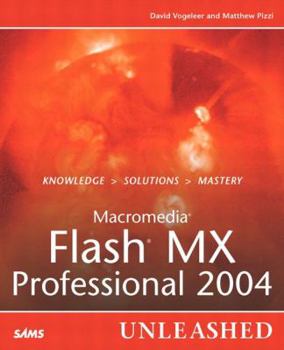 Paperback Macromedia Flash MX Professional 2004 Unleashed Book