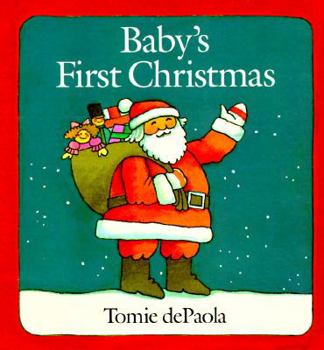 Hardcover Baby's First Christmas Book
