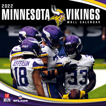 Calendar Minnesota Vikings 2022 12x12 Team Wall Calendar Book