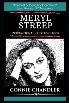 Paperback Meryl Streep Inspirational Coloring Book