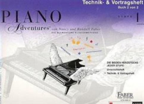 Paperback Piano Adventures Technik Vortragsheft 1 [German] Book
