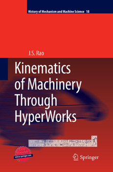 Paperback Kinematics of Machinery Through Hyperworks Book