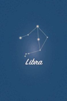 Paperback Libra: Star Sign Dot Grid Journal for Libras (6"x9") 120 Pages Book