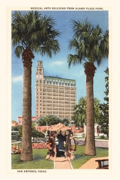 Paperback Vintage Journal Medical Arts Building, San Antonio, Texas Book
