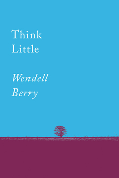 Paperback Think Little: Essays Book