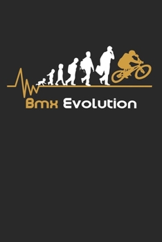 Paperback BMX Evolution: Notebook/Colouring book/Organizer/DiaryBlank pages/6x9 inch Book