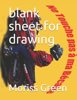 Paperback blank sheet for drawing Book