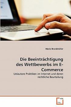 Paperback Die Beeinträchtigung des Wettbewerbs im E-Commerce [German] Book
