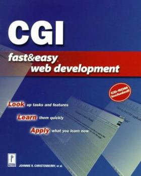 Paperback CGI Fast and Easy Web Development (Fast & Easy Web Development) Book