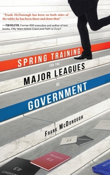 Hardcover Spring Training for the Major Leagues of Government Book