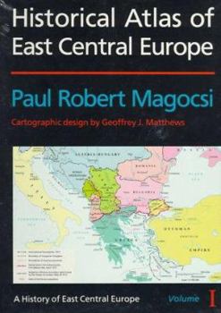 Paperback Historical Atlas of Central Europe Book