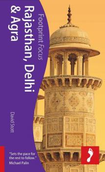 Paperback Rajasthan, Delhi & Agra: Footprint Focus Guide Book