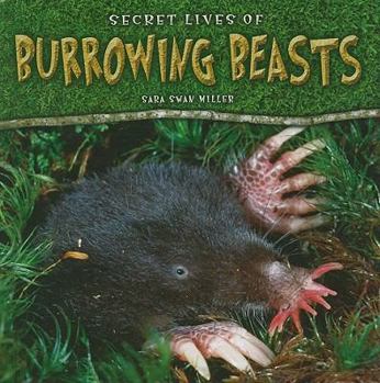 Library Binding Secret Lives of Burrowing Beasts Book